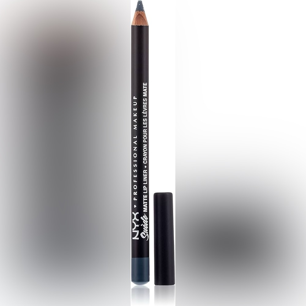 NYX Suede Matte Vegan Velvet Soft Lip Liner ACE Blue NEW, FACTORY SEALED